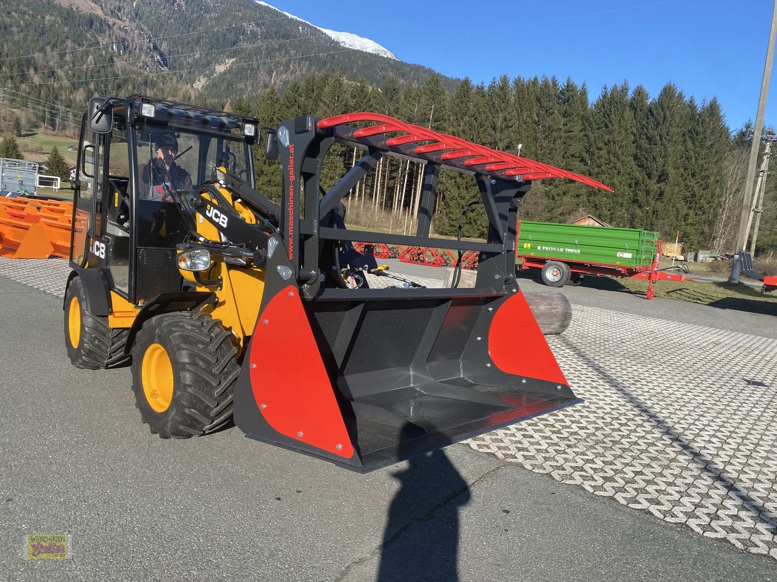 Frontladerzubehör типа Stekro Greifschaufel 180cm Seitenteile abnehmbar, Neumaschine в Kötschach (Фотография 16)