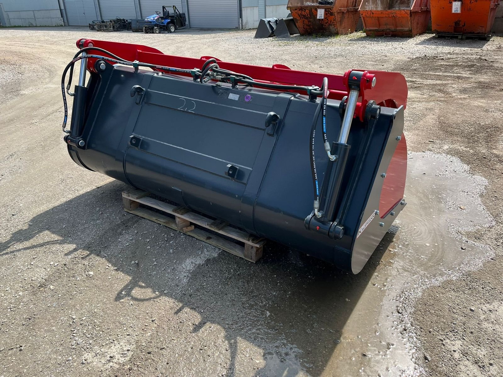 Frontladerzubehör of the type Stekro Greifschaufel 2,2m, Neumaschine in NATTERNBACH (Picture 4)