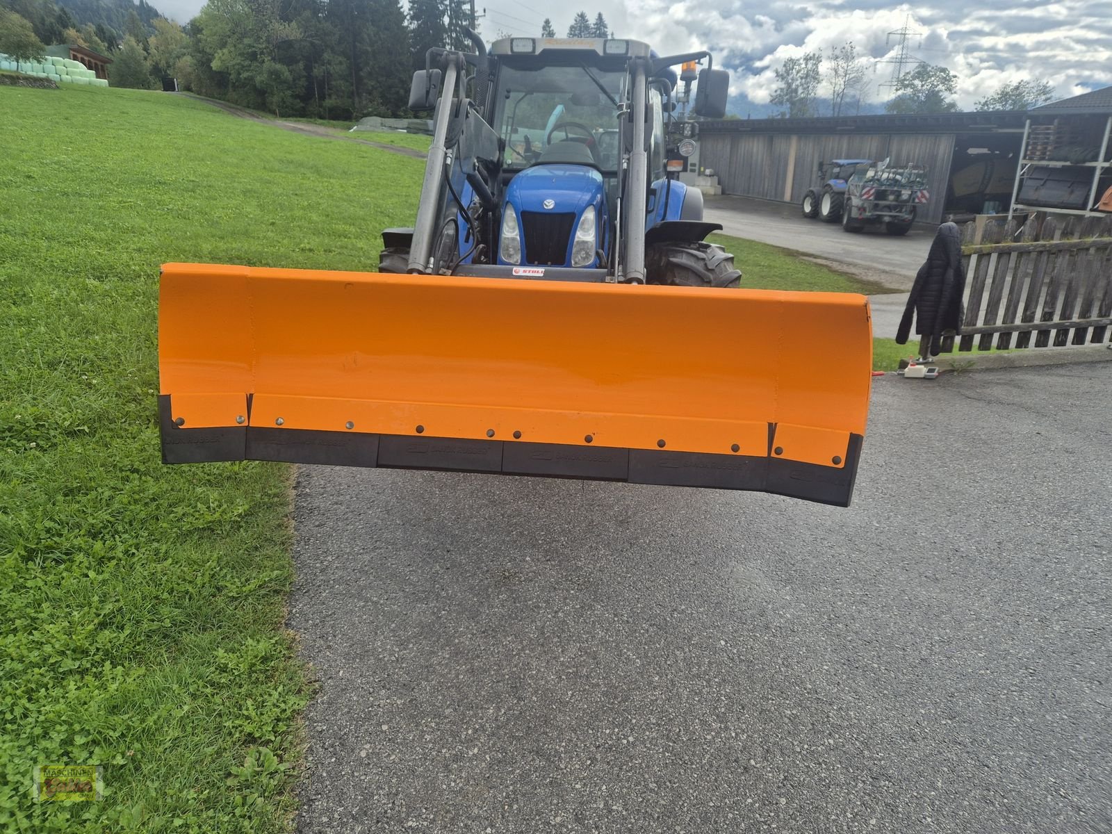 Frontladerzubehör van het type Stekro Gummischieber mit Euroaufnahme 250 cm, Gebrauchtmaschine in Kötschach (Foto 4)