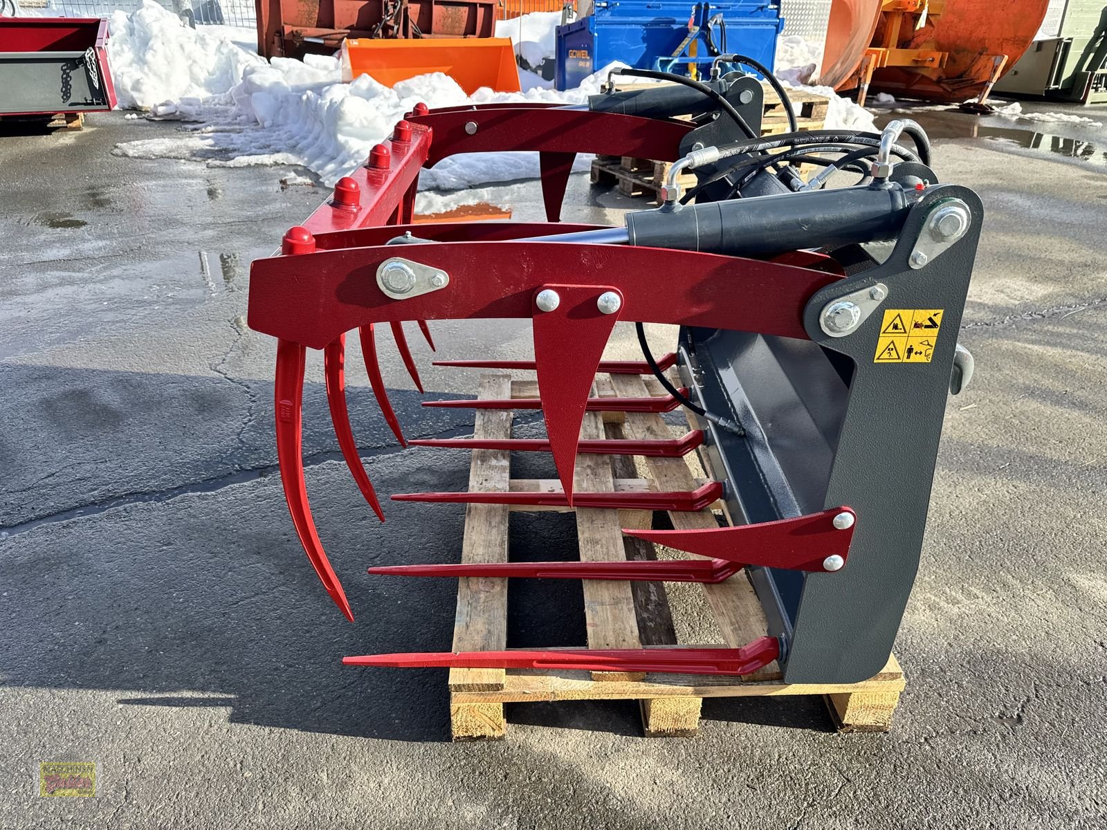 Frontladerzubehör of the type Stekro Krokodilgreifer Neu 130cm auch von 90-240cm, Neumaschine in Kötschach (Picture 14)