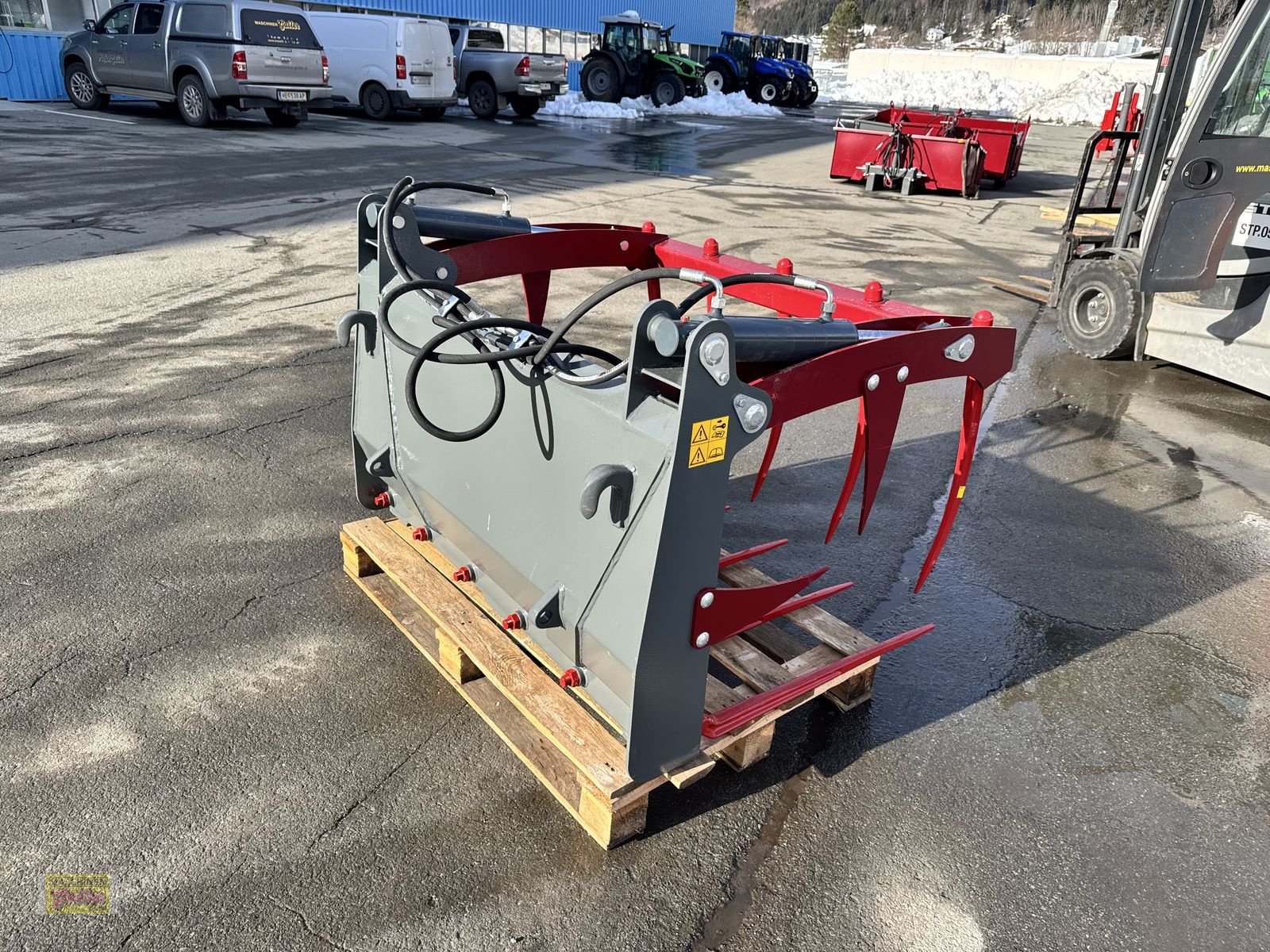 Frontladerzubehör of the type Stekro Krokodilgreifer Neu 130cm auch von 90-240cm, Neumaschine in Kötschach (Picture 8)