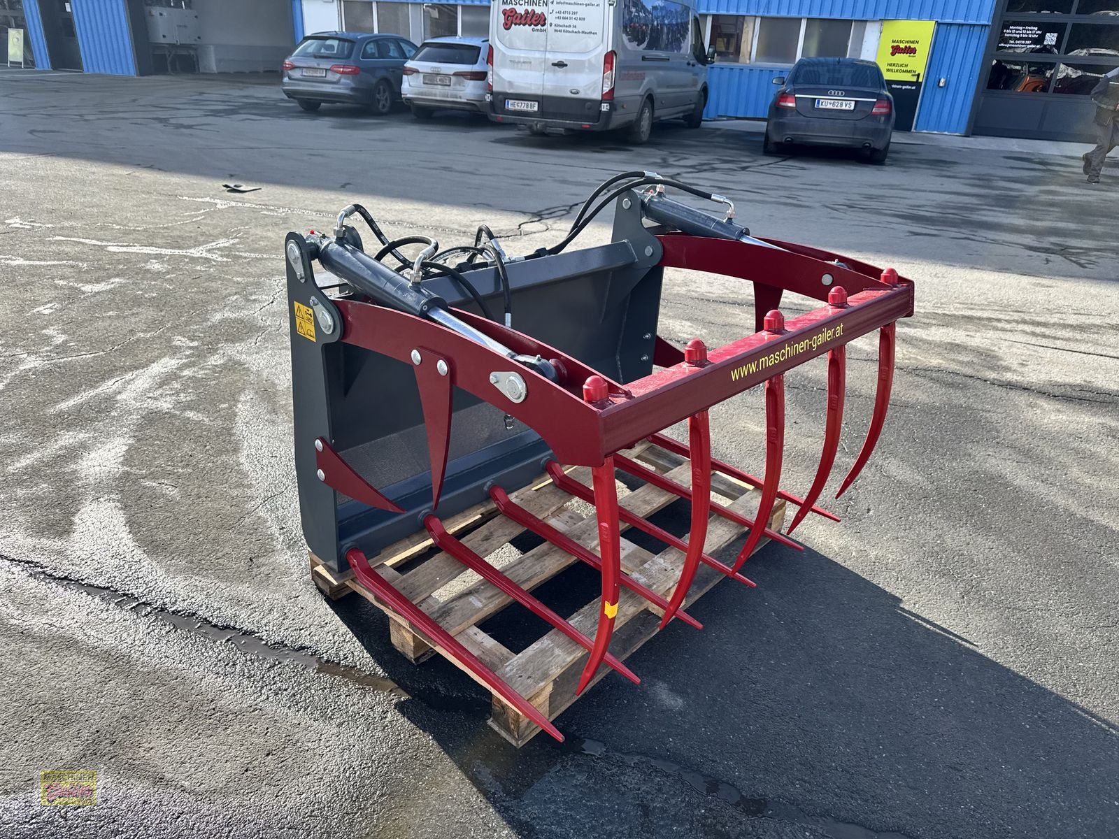 Frontladerzubehör of the type Stekro Krokodilgreifer Neu 130cm auch von 90-240cm, Neumaschine in Kötschach (Picture 5)