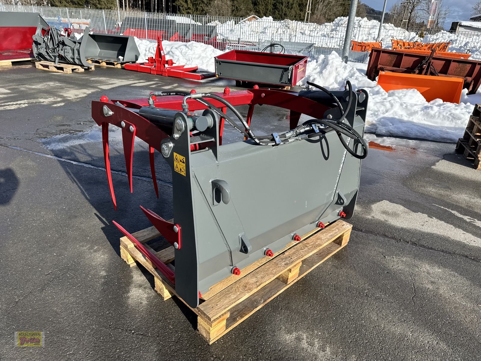 Frontladerzubehör of the type Stekro Krokodilgreifer Neu 130cm auch von 90-240cm, Neumaschine in Kötschach (Picture 11)