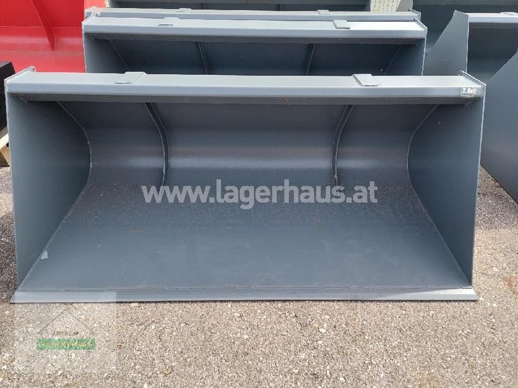 Frontladerzubehör van het type Stekro LEICHTGUTSCHAUFEL 2,2 M GERUNDET, Neumaschine in Aschbach (Foto 1)