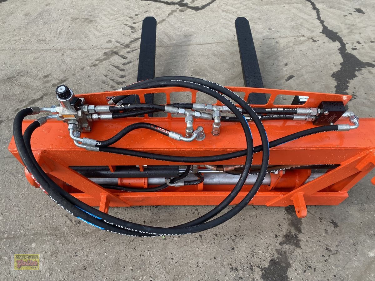 Frontladerzubehör of the type Stekro Palettengabel hydr. verstellbar + Seitenverschub, Neumaschine in Kötschach (Picture 12)