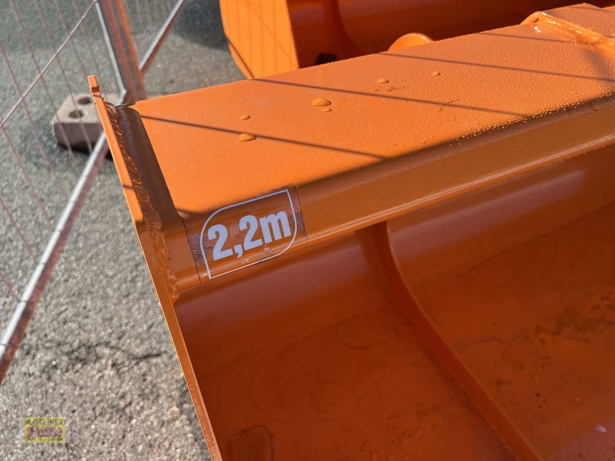 Frontladerzubehör of the type Stekro Volumenschaufel 220 cm mit Hauer - Aufnahme, Neumaschine in Kötschach (Picture 6)