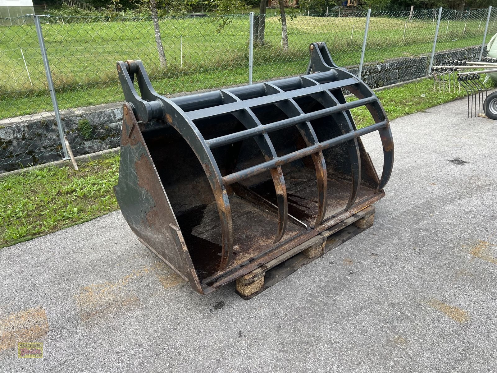 Frontladerzubehör des Typs Stoll Greifschaufel 160 cm Euro, Gebrauchtmaschine in Kötschach (Bild 5)