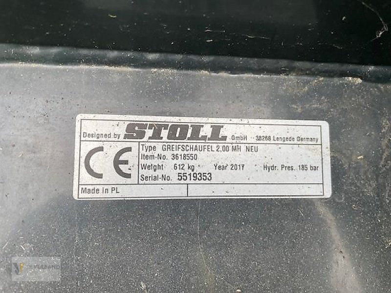 Frontladerzubehör of the type Stoll Greifschaufel 2,00 MH Euro, Gebrauchtmaschine in Fischbach/Clervaux (Picture 5)