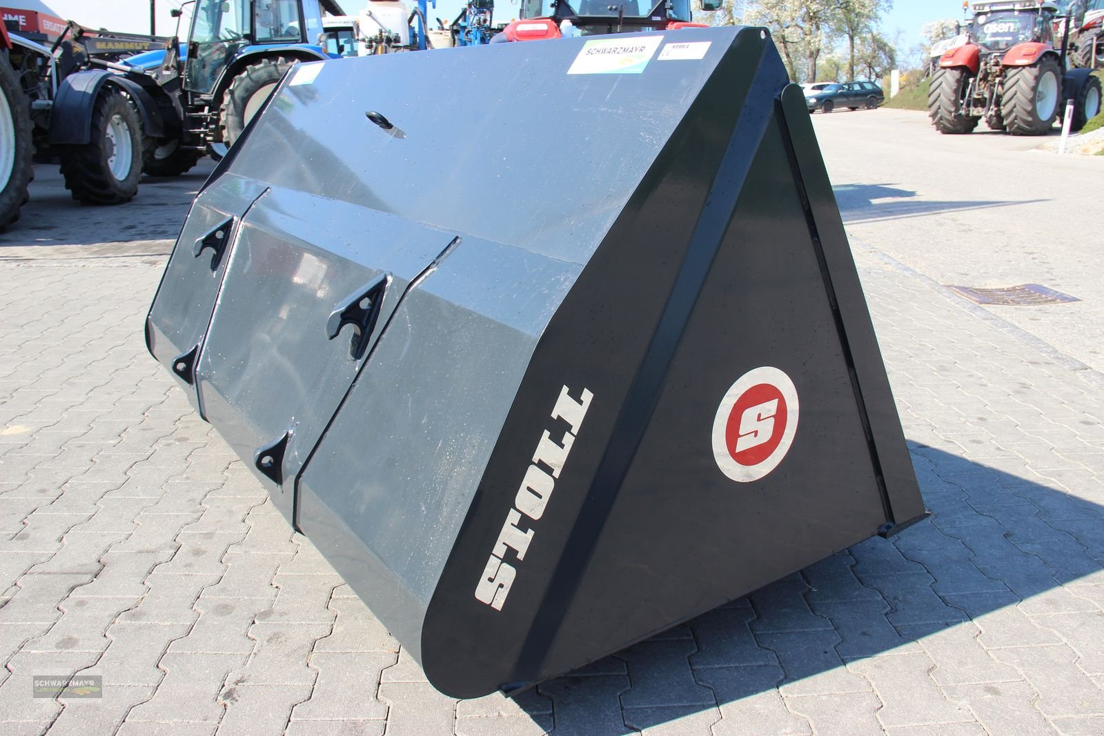 Frontladerzubehör des Typs Stoll Maxi Leichtgutschaufel 2,20m, Neumaschine in Gampern (Bild 5)