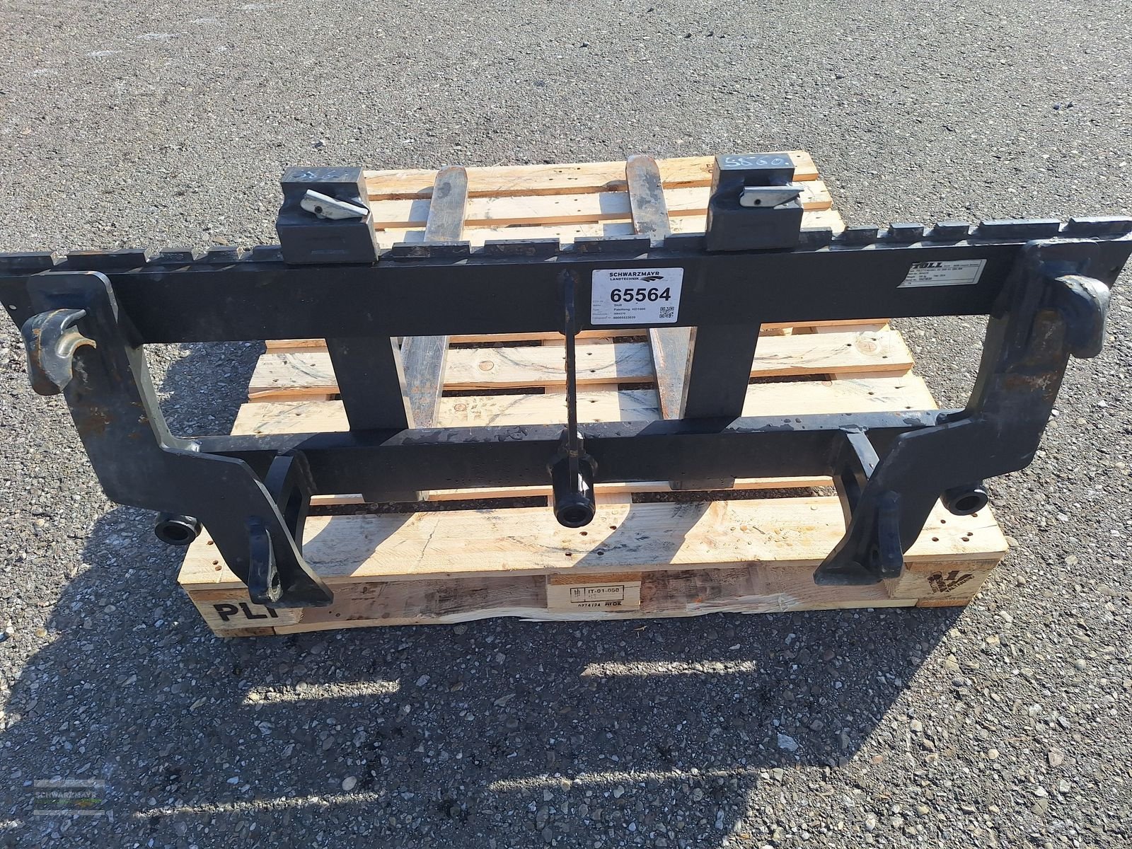 Frontladerzubehör of the type Stoll Palettengabel HD1000, Vorführmaschine in Gampern (Picture 5)