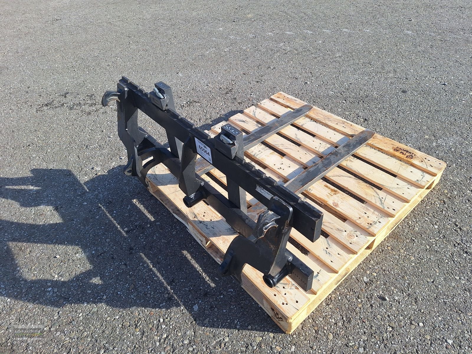 Frontladerzubehör of the type Stoll Palettengabel HD1000, Vorführmaschine in Gampern (Picture 3)