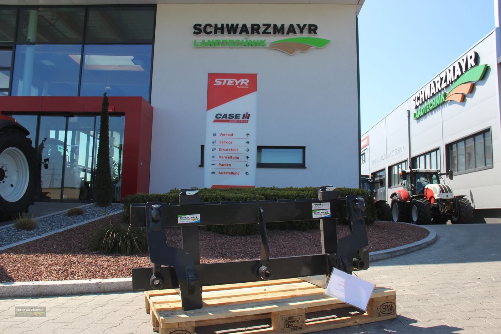 Frontladerzubehör tip Stoll Palettengabel HD1000, Vorführmaschine in Gampern (Poză 2)