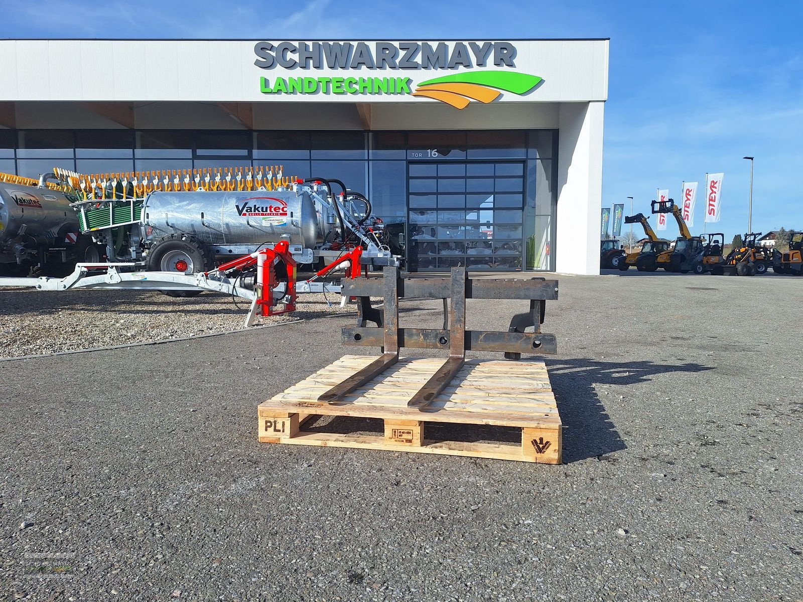 Frontladerzubehör от тип Stoll Palettengabel HD1000, Vorführmaschine в Gampern (Снимка 1)