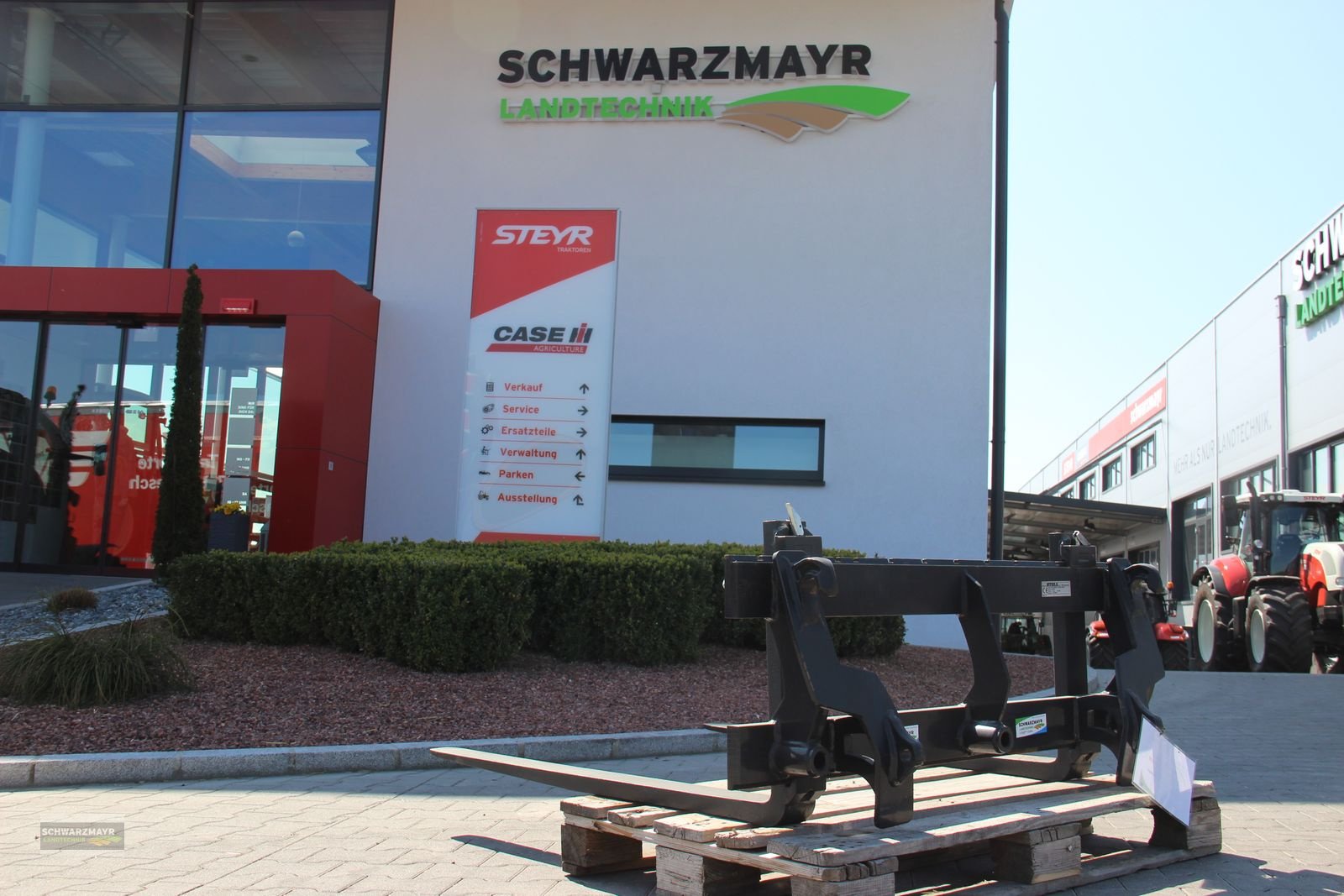 Frontladerzubehör of the type Stoll Palettengabel HD1200, Neumaschine in Gampern (Picture 1)