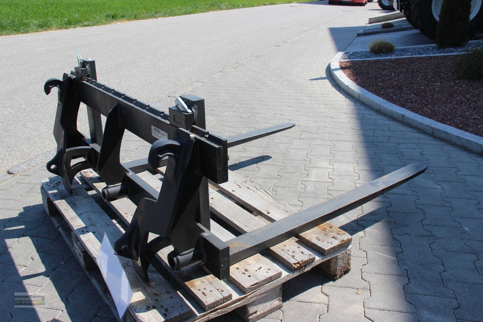 Frontladerzubehör of the type Stoll Palettengabel HD1200, Neumaschine in Gampern (Picture 2)