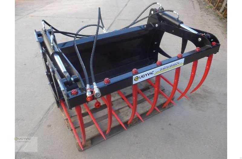 Frontladerzubehör des Typs Vemac Krokodilgebiss, Krokodilzange 120cm, Euro-Aufnahme, Neumaschine in Sülzetal OT Osterweddingen (Bild 7)