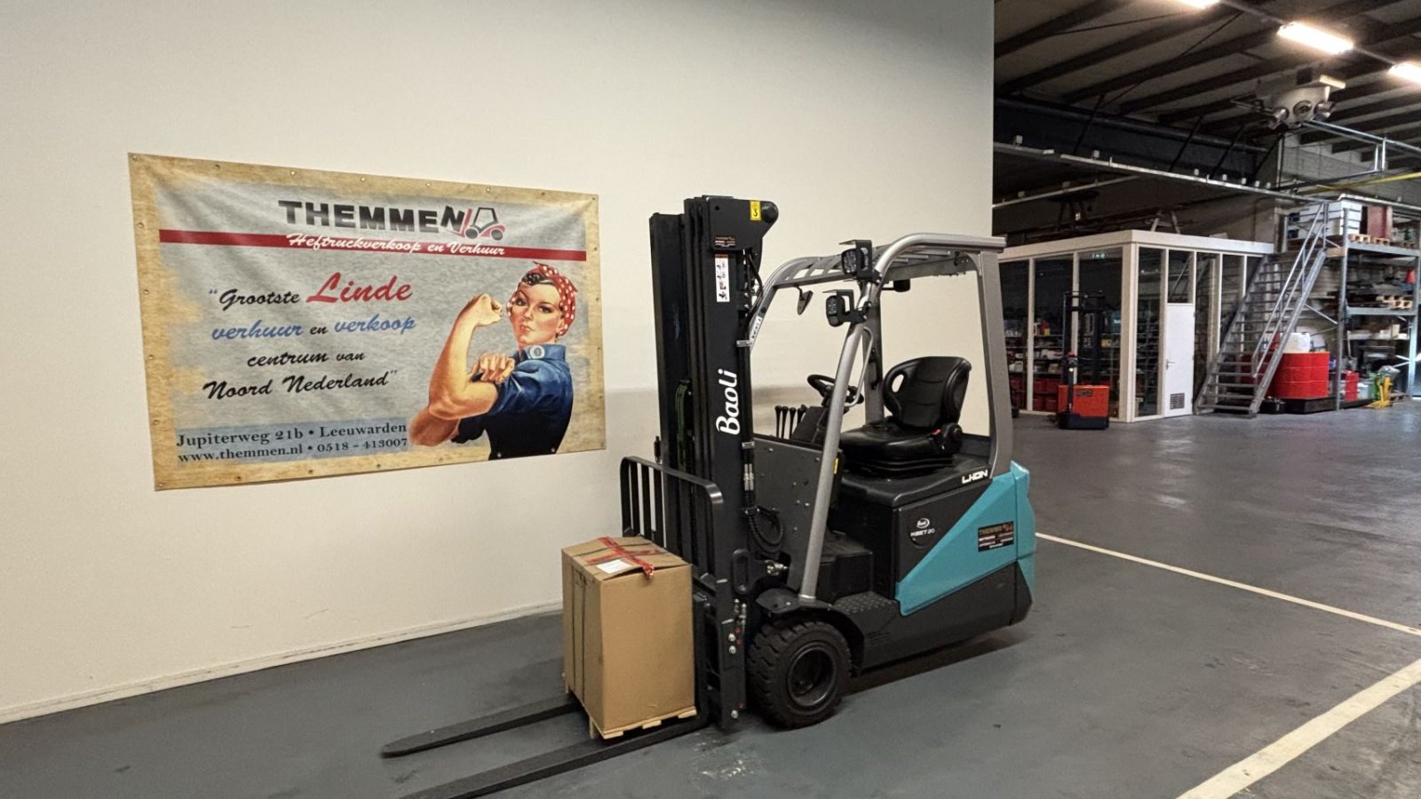 Frontstapler of the type Baoli KBET20 Li G1, Gebrauchtmaschine in Leeuwarden (Picture 1)