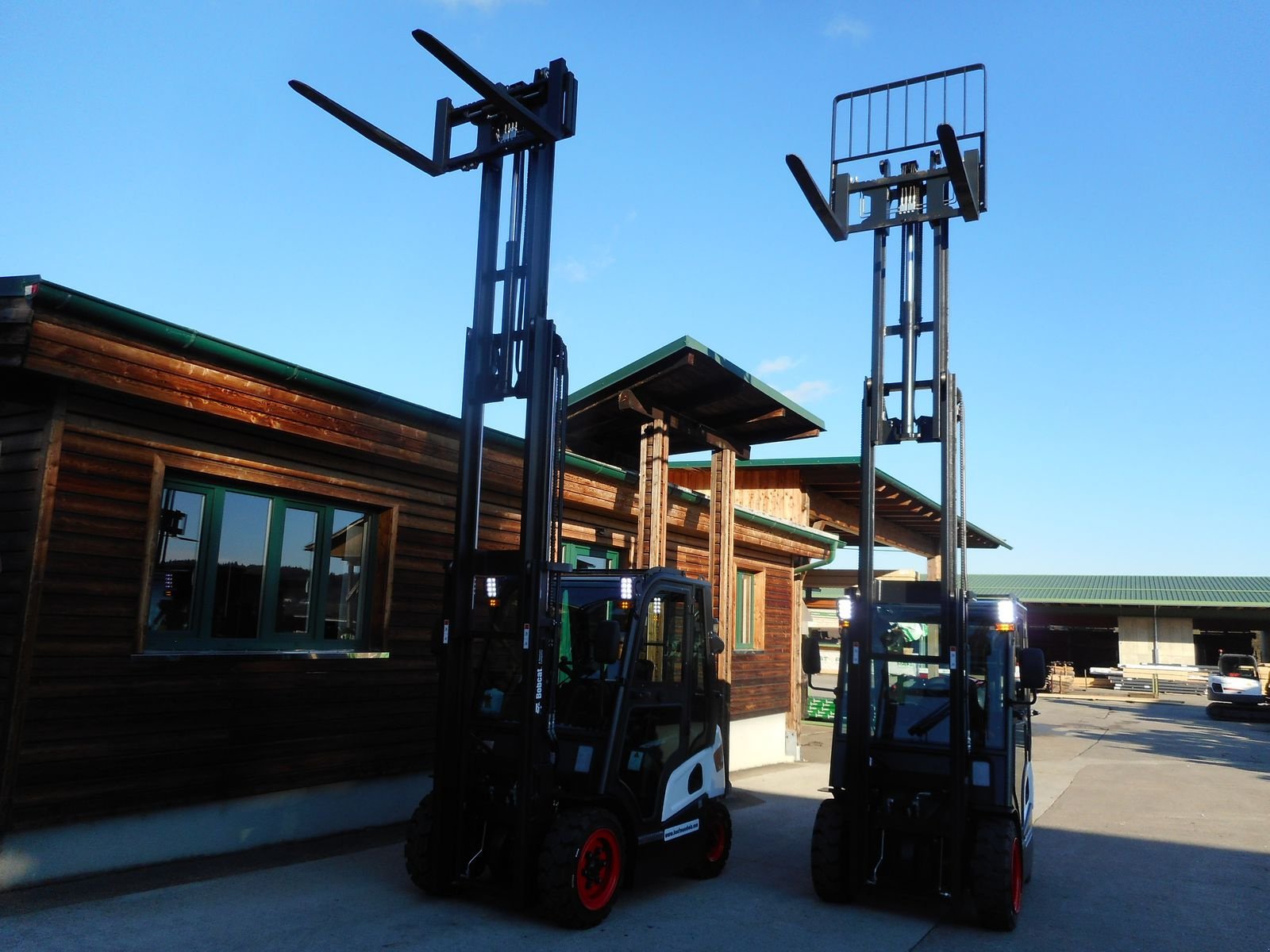 Frontstapler of the type Bobcat D25NXP Triplex 4,7m + SS + 4. Kreis + Kabine, Gebrauchtmaschine in St. Nikolai ob Draßling (Picture 18)