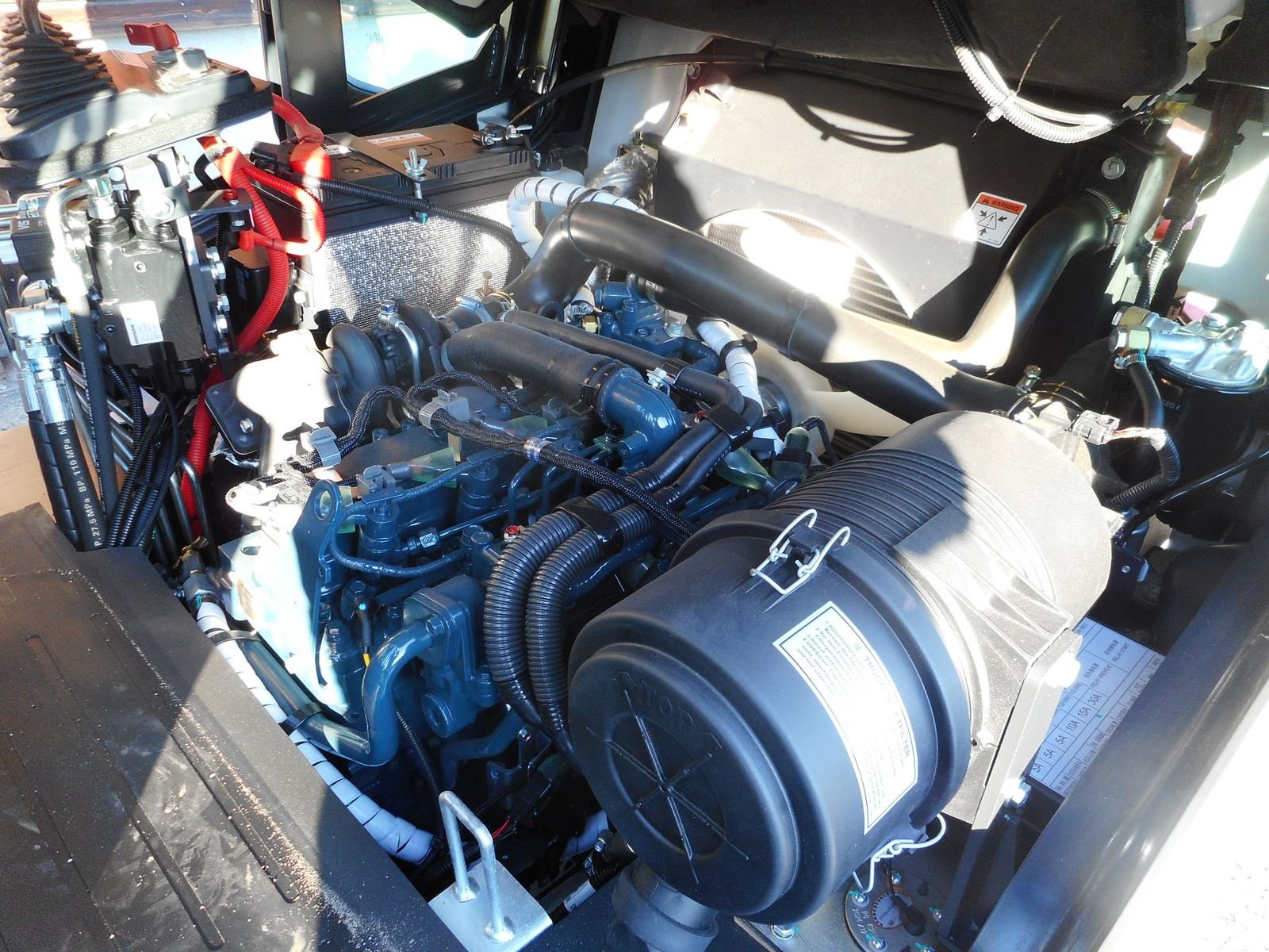 Frontstapler of the type Bobcat D25NXP Triplex 4,7m + SS + 4. Kreis + Kabine, Gebrauchtmaschine in St. Nikolai ob Draßling (Picture 16)