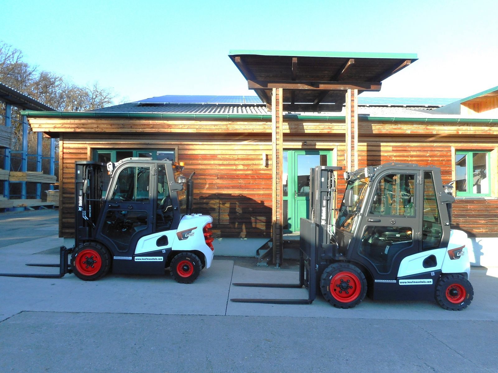 Frontstapler of the type Bobcat D25NXP Triplex 4,7m + SS + 4. Kreis + Kabine, Gebrauchtmaschine in St. Nikolai ob Draßling (Picture 1)