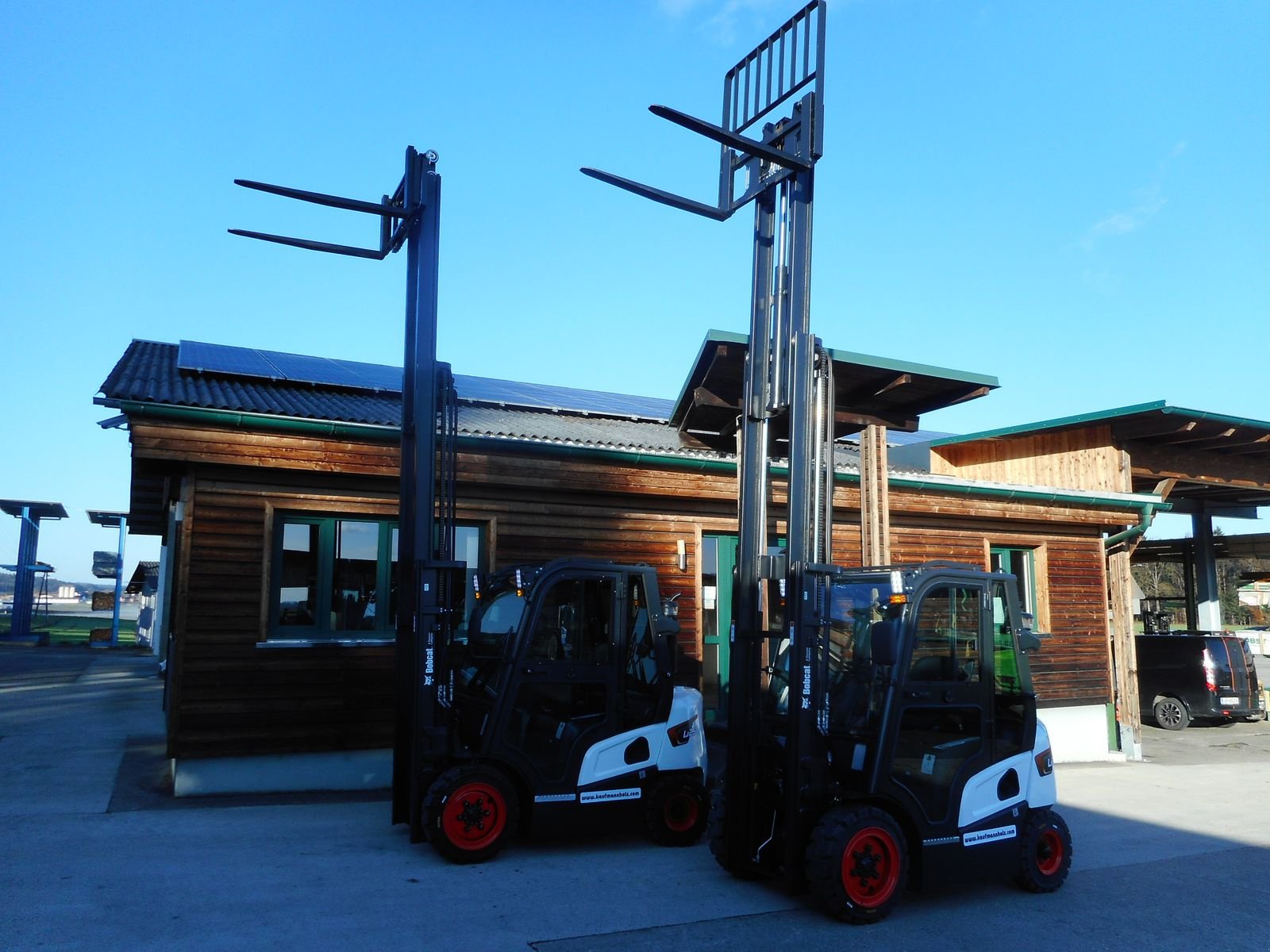 Frontstapler of the type Bobcat D25NXP Triplex 4,7m + SS + 4. Kreis + Kabine, Gebrauchtmaschine in St. Nikolai ob Draßling (Picture 17)