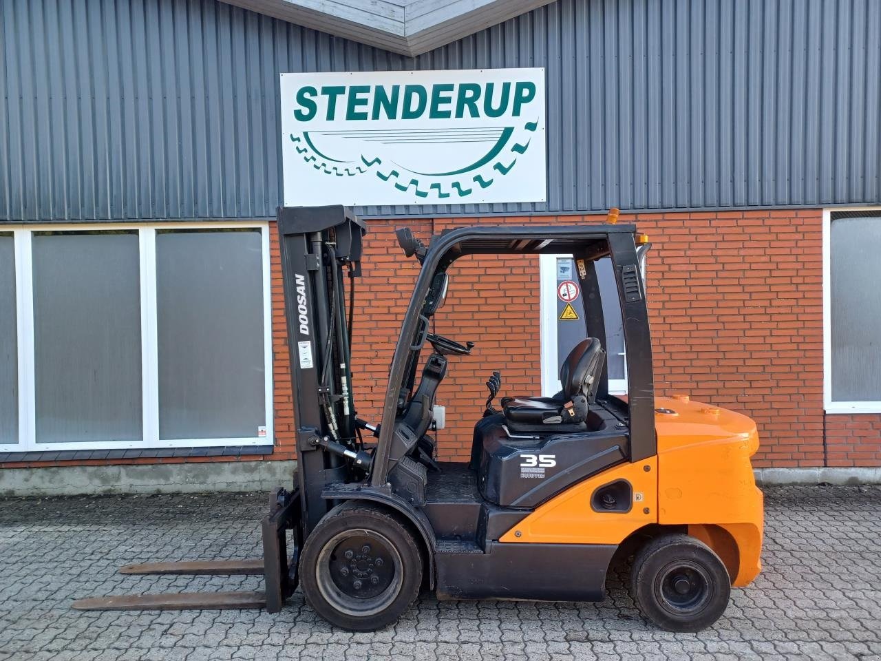 Frontstapler typu Bobcat D35C-7, Gebrauchtmaschine v Rødding (Obrázek 1)