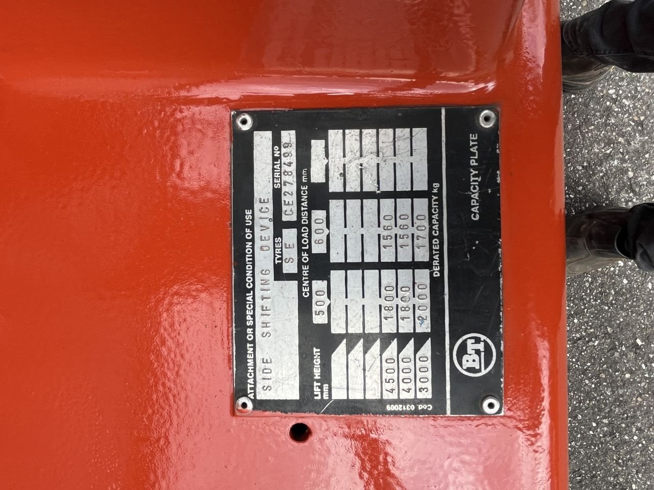 Frontstapler of the type BT CE20, Gebrauchtmaschine in Wekerom (Picture 8)