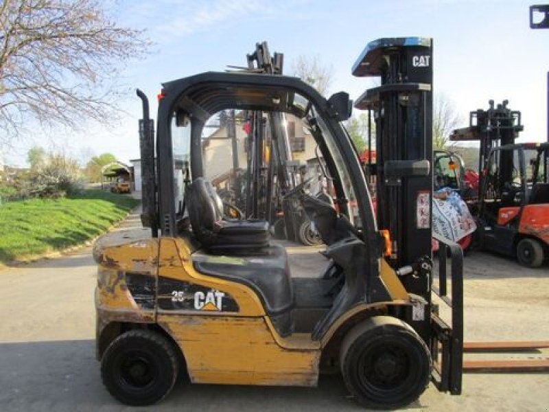 Frontstapler typu CAT DP25N - Triplex-Freihub 5,6m + Seitenschieber, Gebrauchtmaschine w Gnas (Zdjęcie 4)