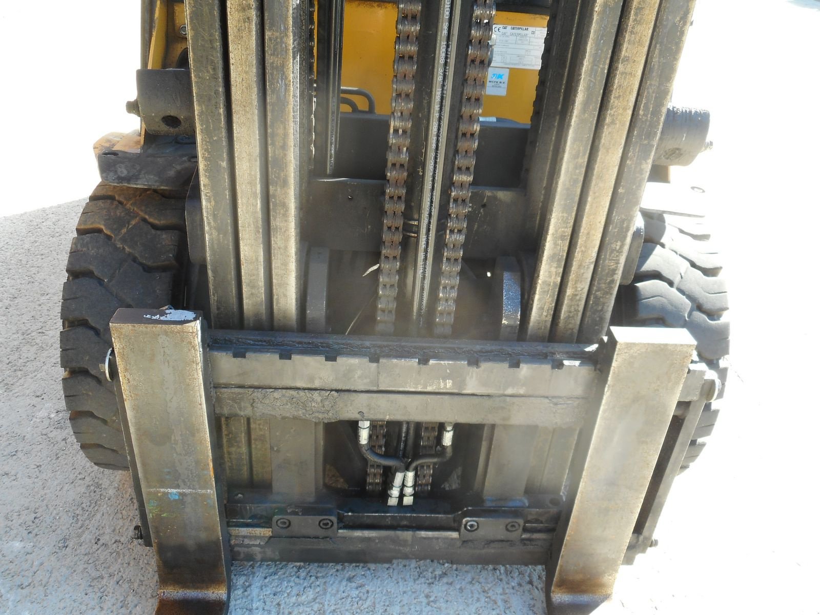 Frontstapler del tipo CAT DP30N Triplex 5,97 Meter + SS + LS + Halbkab., Gebrauchtmaschine In St. Nikolai ob Draßling (Immagine 14)