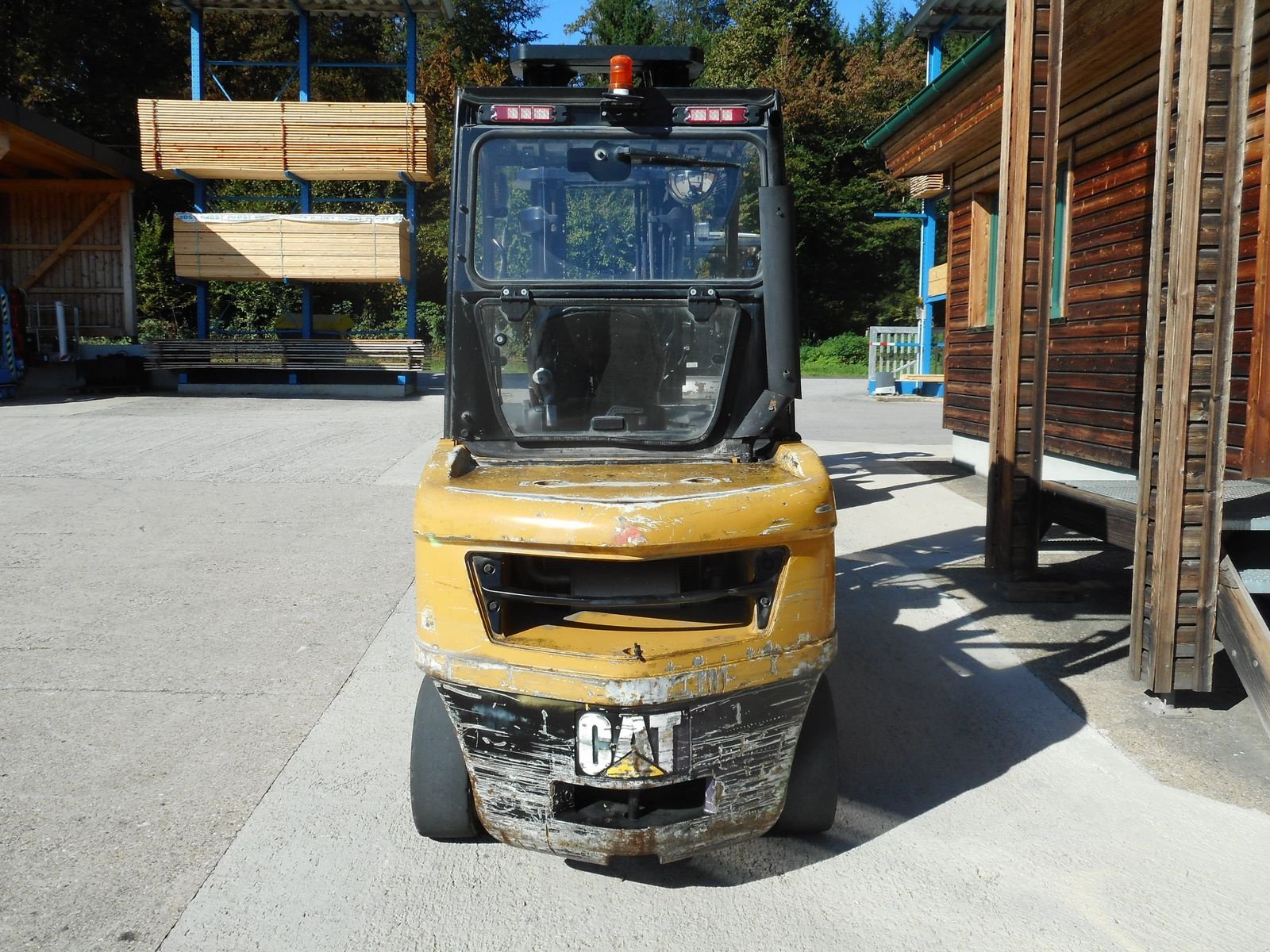 Frontstapler del tipo CAT DP30N Triplex 5,97 Meter + SS + LS + Halbkab., Gebrauchtmaschine In St. Nikolai ob Draßling (Immagine 3)