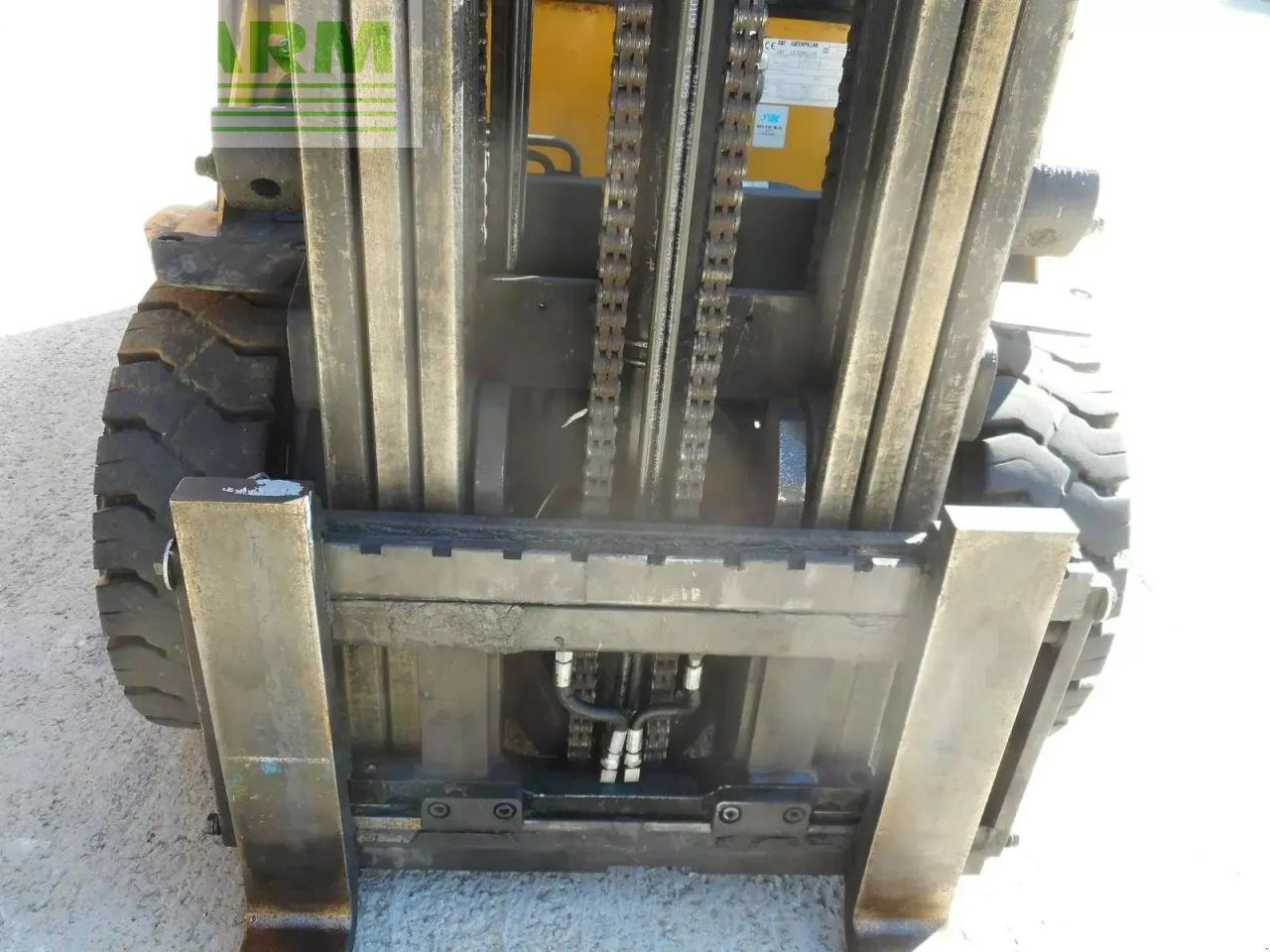 Frontstapler of the type Caterpillar dp30n triplex 5,97 meter + ss + ls + halbkab., Gebrauchtmaschine in ST. NIKOLAI/DR. (Picture 14)