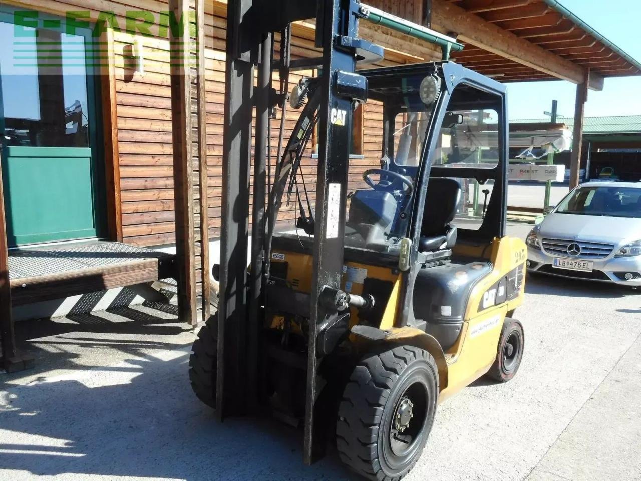 Frontstapler of the type Caterpillar dp30n triplex 5,97 meter + ss + ls + halbkab., Gebrauchtmaschine in ST. NIKOLAI/DR. (Picture 19)