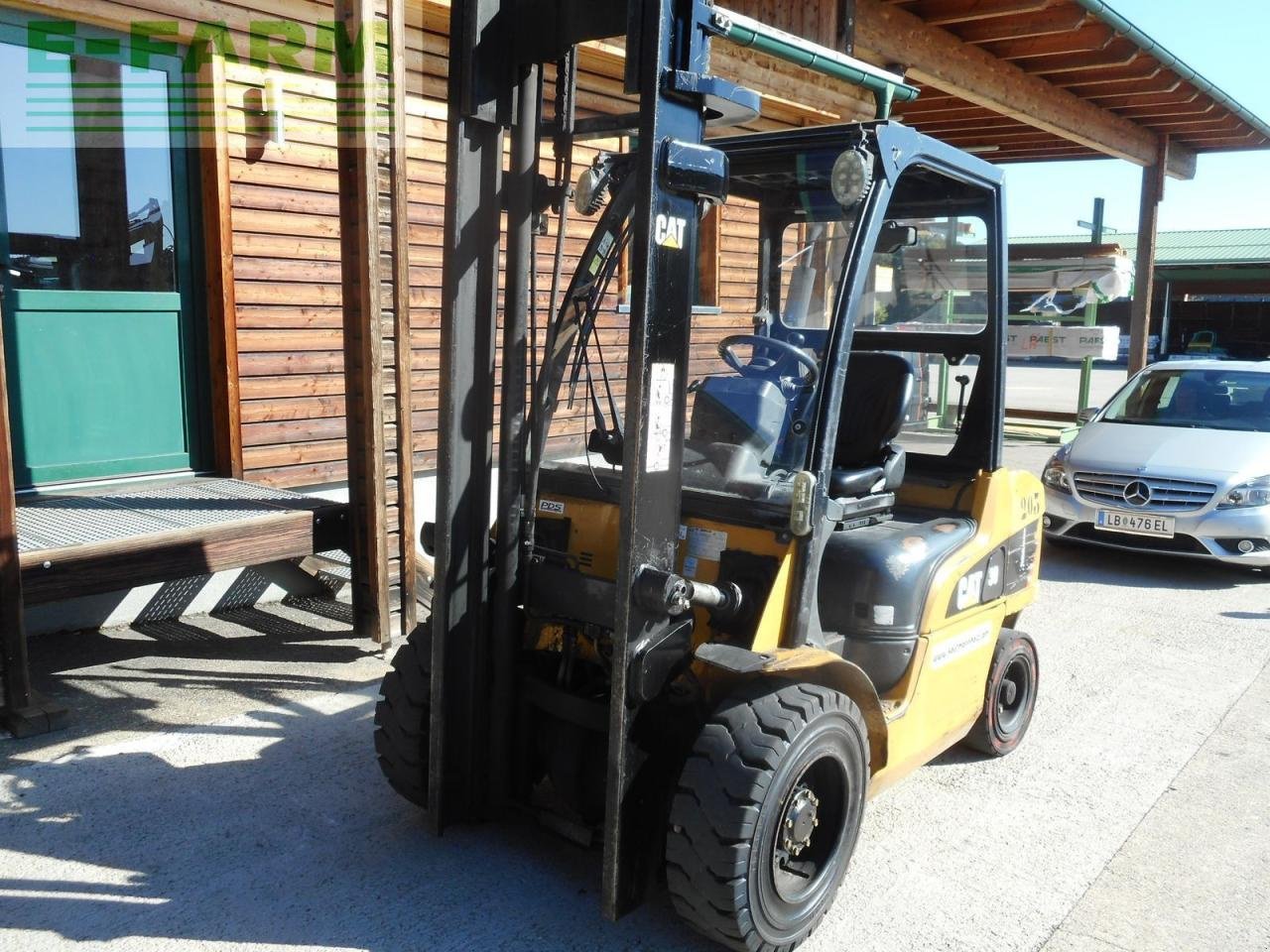 Frontstapler des Typs Caterpillar dp30n triplex 5,97 meter + ss + ls + halbkab., Gebrauchtmaschine in ST. NIKOLAI/DR. (Bild 19)