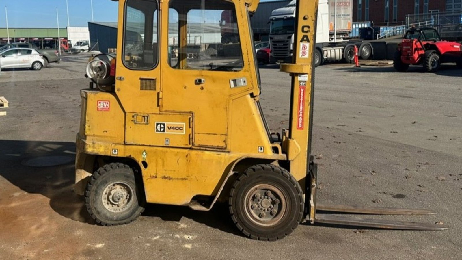 Frontstapler van het type Caterpillar V40C, Gebrauchtmaschine in Dronninglund (Foto 4)