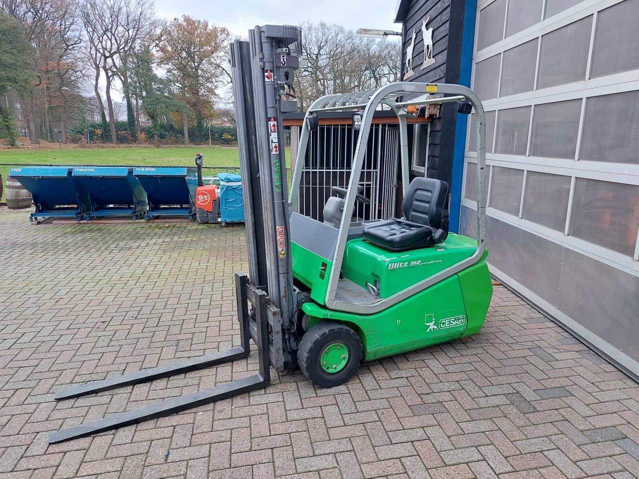 Frontstapler of the type Cesab Blitz 312 triplex sideshift, Gebrauchtmaschine in Harskamp (Picture 5)