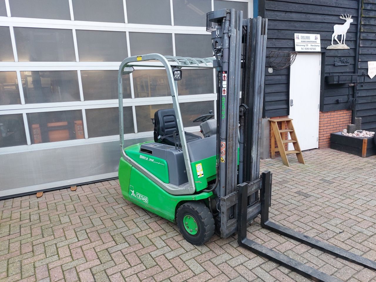 Frontstapler of the type Cesab Blitz 312 triplex sideshift, Gebrauchtmaschine in Harskamp (Picture 3)