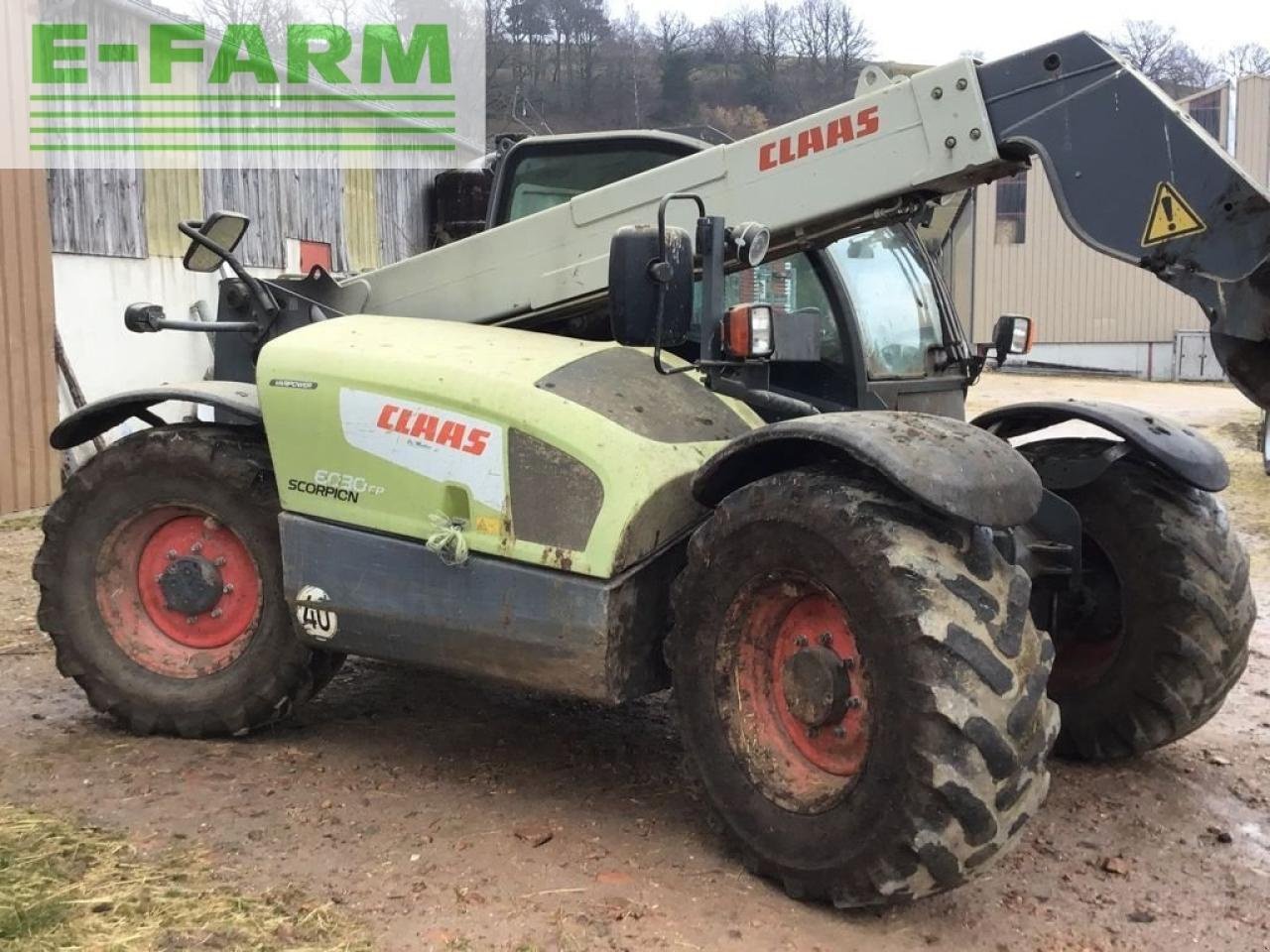 Frontstapler des Typs CLAAS scorpion 6030, Gebrauchtmaschine in SAINTE-GENEVIÈVE-SUR-ARGENCE (Bild 2)