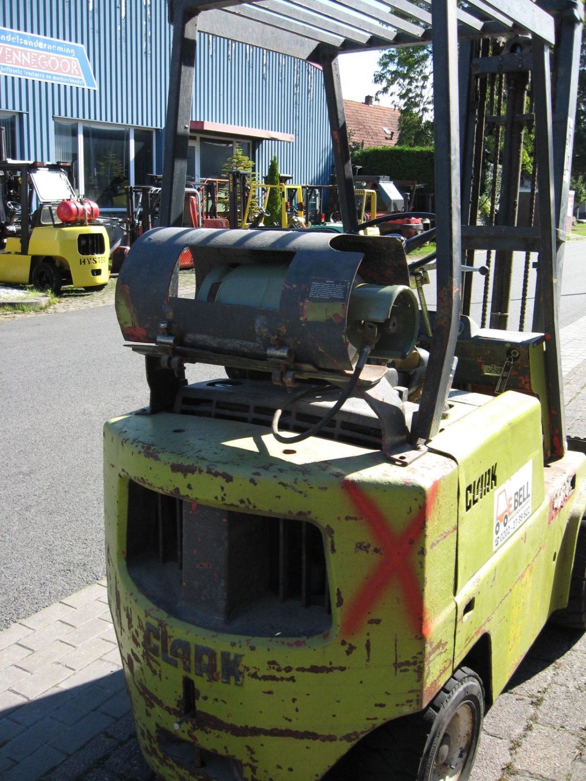 Frontstapler of the type Clark -, Gebrauchtmaschine in Oldenzaal (Picture 4)