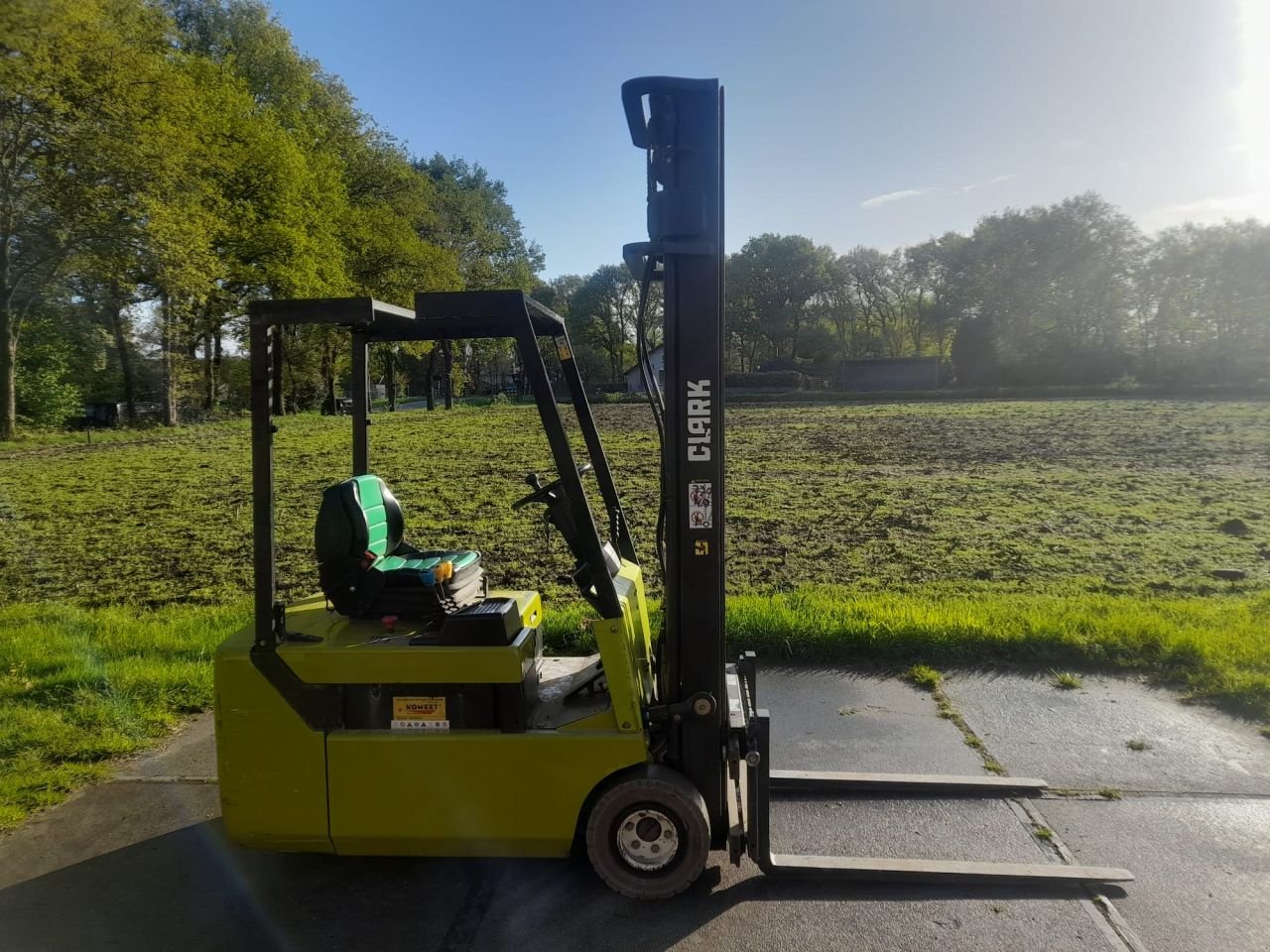 Frontstapler tip Clark ctm, Gebrauchtmaschine in Veenendaal (Poză 4)