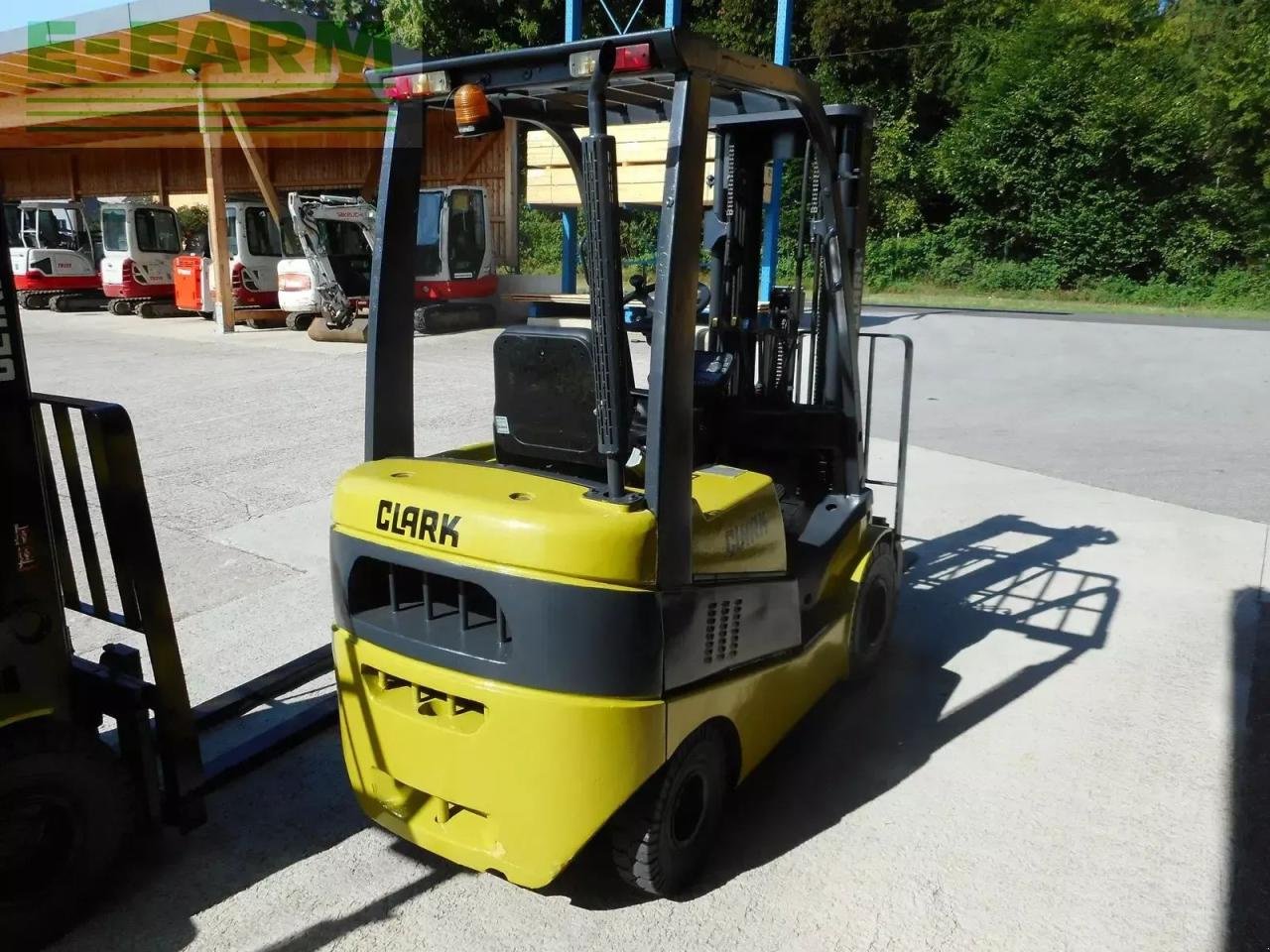 Frontstapler del tipo Clark g18d ( triplexfreihubmast 4,78m ) + ss + ls, Gebrauchtmaschine In ST. NIKOLAI/DR. (Immagine 3)