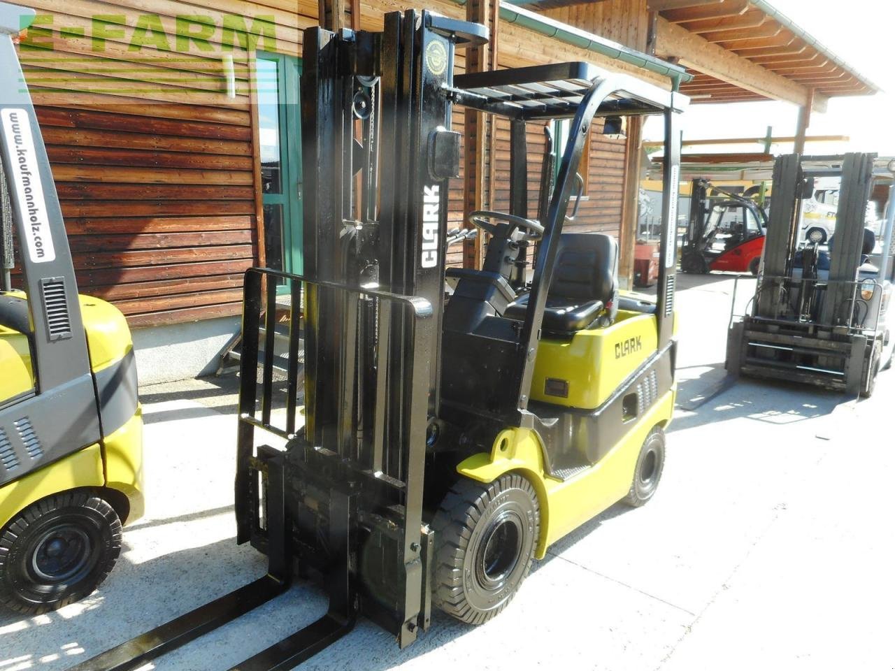Frontstapler del tipo Clark g18d ( triplexfreihubmast 4,78m ) + ss + ls, Gebrauchtmaschine In ST. NIKOLAI/DR. (Immagine 9)