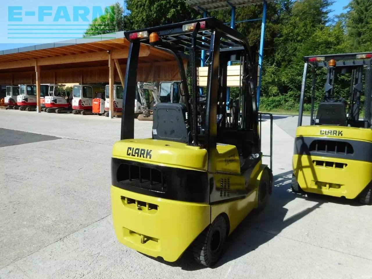 Frontstapler del tipo Clark g18d ( triplexfreihubmast 4,78m ) + ss + ls, Gebrauchtmaschine In ST. NIKOLAI/DR. (Immagine 10)