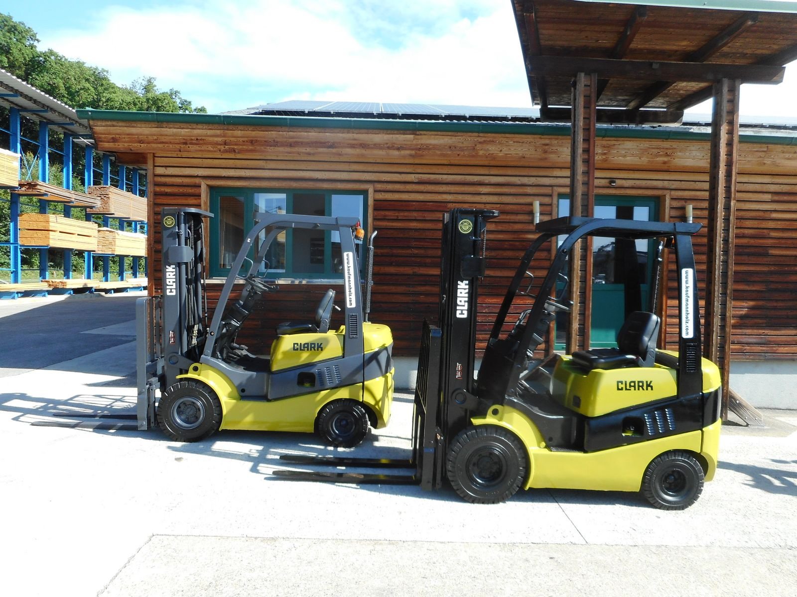 Frontstapler του τύπου Clark G18D ( Triplexfreihubmast 4,78m ) + SS + LS, Gebrauchtmaschine σε St. Nikolai ob Draßling (Φωτογραφία 1)