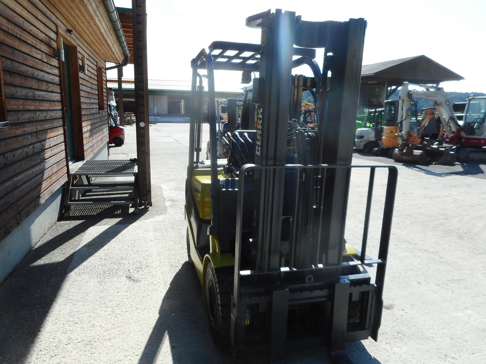 Frontstapler του τύπου Clark G18D ( Triplexfreihubmast 4,78m ) + SS + LS, Gebrauchtmaschine σε St. Nikolai ob Draßling (Φωτογραφία 4)