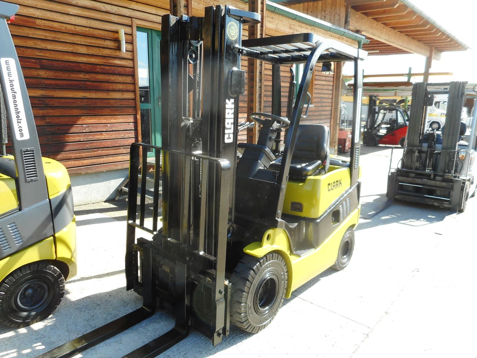 Frontstapler του τύπου Clark G18D ( Triplexfreihubmast 4,78m ) + SS + LS, Gebrauchtmaschine σε St. Nikolai ob Draßling (Φωτογραφία 9)