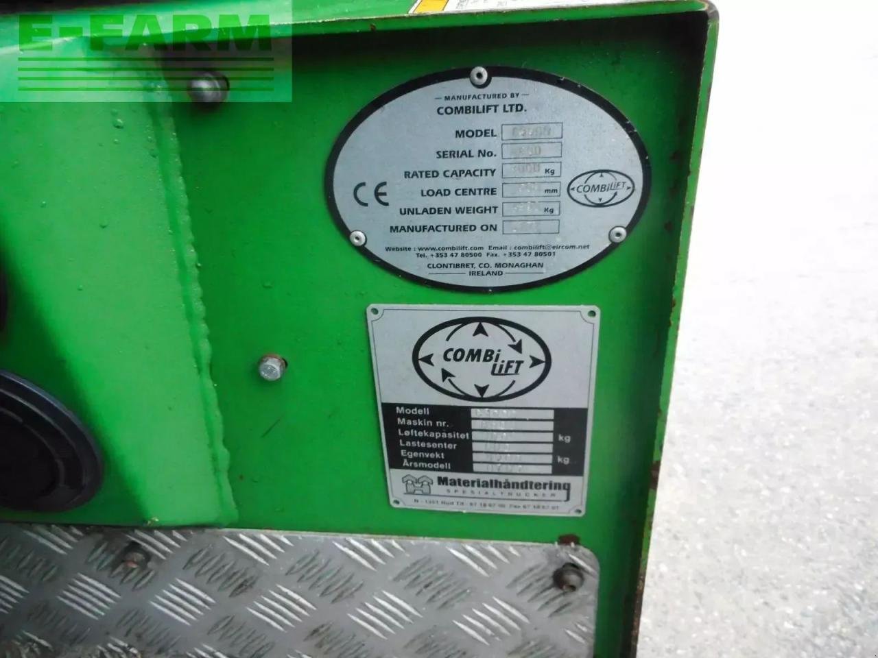 Frontstapler tip Combilift c3000 diesel 4wege allrad stapler, Gebrauchtmaschine in ST. NIKOLAI/DR. (Poză 9)