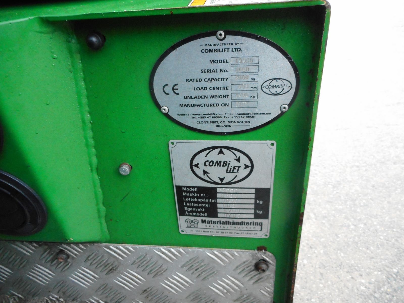 Frontstapler of the type Combilift C3000 Diesel 4Wege Allrad Stapler, Gebrauchtmaschine in St. Nikolai ob Draßling (Picture 9)