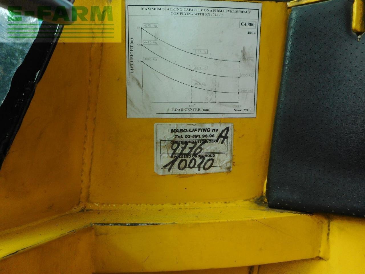 Frontstapler typu Combilift c4800s diesel allrad 4wege stapler, Gebrauchtmaschine v ST. NIKOLAI/DR. (Obrázek 13)