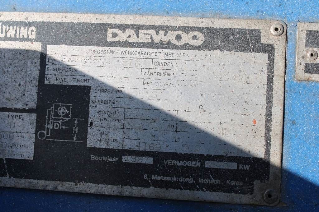 Frontstapler of the type Daewoo D 40 S, Gebrauchtmaschine in Rucphen (Picture 5)
