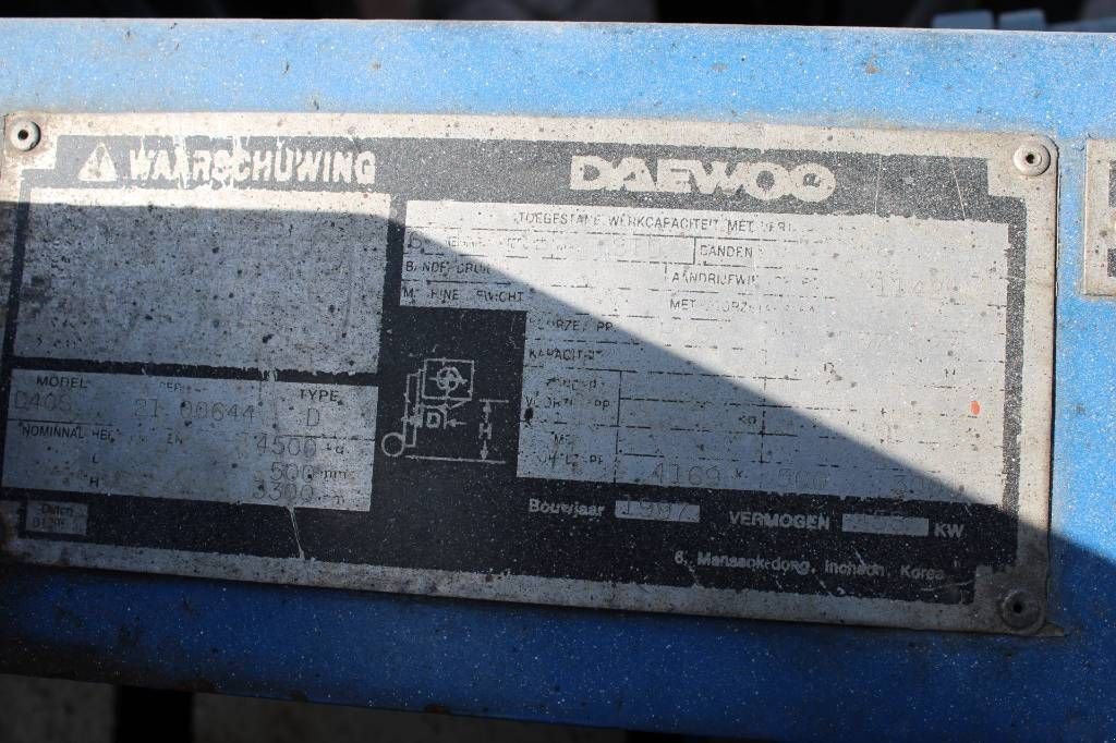 Frontstapler typu Daewoo D 40 S, Gebrauchtmaschine v Rucphen (Obrázek 7)